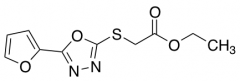 Ethyl 2-{[5-(Furan-2-yl)-1,3,4-oxadiazol-2-yl]sulfanyl}acetate