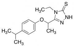 4-Ethyl-5-[1-(4-isopropylphenoxy)ethyl]-4H-1,2,4-triazole-3-thiol