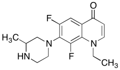 1-Ethyl-6,8-difluoro-7-(3-methyl-1-piperazinyl)-4(1H)-quinolinone