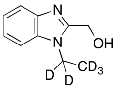 1-Ethyl-2-hydroxymethylbenzimidazole-d5