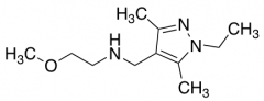 N-[(1-Ethyl-3,5-dimethyl-1H-pyrazol-4-yl)methyl]-N-(2-methoxyethyl)amine