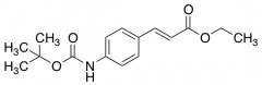 (E)-Ethyl 3-(4-(tert-butoxycarbonylamino)phenyl)acrylate