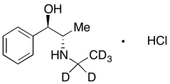N-Ethyl-dl-norephedrine Hydrochloride-d5