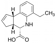 (3aR,4S,9bS)-6-Ethyl-3a,4,5,9b-tetrahydro-3h-cyclopenta[c]quinoline-4-carboxylic Acid