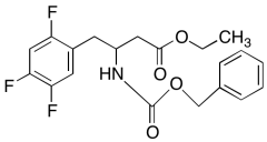 Ethyl 3-(((Benzyloxy)carbonyl)amino)-4-(2,4,5-trifluorophenyl)butanoate
