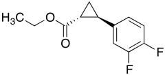 (1R,2R)-trans-Ethyl 2-(3,4-difluorophenyl)cyclopropanecarboxylate