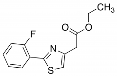 Ethyl 2-[2-(2-fluorophenyl)-1,3-thiazol-4-yl]acetate