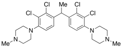 1,1'-[Ethylidenebis(2,3-dichloro-4,1-phenylene)]bis[4-methyl-piperazine