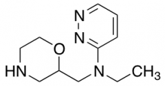 N-ethyl-N-(morpholin-2-ylmethyl)pyridazin-3-amine