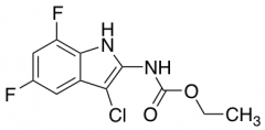 2-Ethyl-N-(3-chloro-5,7-difluoroindole)carbamate