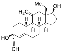 13&beta;-Ethyl-11-methyliden-18.19-dinor-3&beta;,17&beta;-dihydroxy-3&alph