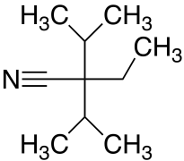 2-Ethyl-3-methyl-2-(1-methylethyl)butanenitrile