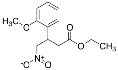 Ethyl 3-(2-Methoxyphenyl)-4-Nitrobutanoate