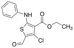 Ethyl 2-Anilino-4-chloro-5-formyl-3-thiophenecarboxylate