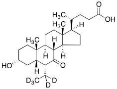 (3&alpha;,5&beta;,6&alpha;)-6-(Ethyl-1,1,2,2,2-d5)-3-hydroxy-7-oxocholan-24-oi