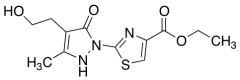 Ethyl 2-[4-(2-Hydroxyethyl)-3-Methyl-5-Oxo-2,5-Dihydro-1h-Pyrazol-1-Yl]-1,3-Thiazole-4-Car