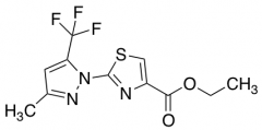 Ethyl 2-[3-Methyl-5-(Trifluoromethyl)-1h-Pyrazol-1-Yl]-1,3-Thiazole-4-Carboxylate