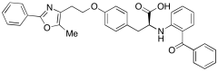 N-(2-Benzoylphenyl)-O-[2-(5-methyl-2-phenyl-4-oxazolyl)ethyl]-L-tyrosine