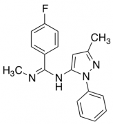 4-Fluoro-N-Methyl-N'-(3-Methyl-1-Phenyl-1h-Pyrazol-5-Yl)Benzene-1-Carboximidamide