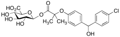 Fenirofibrate Acyl-&beta;-D-glucuronide (Mixture of Diastereomers)