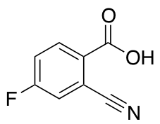 4-Fluoro-2-cyanobenzoic Acid