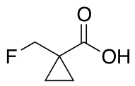 1-(Fluoromethyl)cyclopropanecarboxylic Acid
