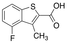 4-Fluoro-3-methylbenzo[B]thiophene-2-carboxylic Acid