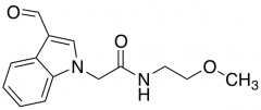 2-(3-Formyl-1H-indol-1-yl)-N-(2-methoxyethyl)acetamide