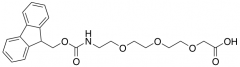 1-(9H-Fluoren-9-yl)-3-oxo-2,7,10,13-tetraoxa-4-azapentadecan-15-oic acid