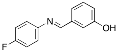 3-[(E)-[(4-Fluorophenyl)imino]methyl]phenol