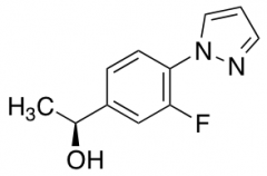 (1S)-1-[3-fluoro-4-(1H-pyrazol-1-yl)phenyl]ethan-1-ol