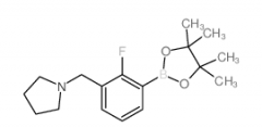 2-Fluoro-3-pyrrolidinomethylphenylboronic acid, pinacol ester