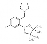 5-Fluoro-2-(pyrrolidinomethyl)phenylboronic acid, pinacol ester