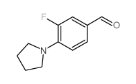 3-Fluoro-4-(pyrrolidin-1-yl)benzaldehyde