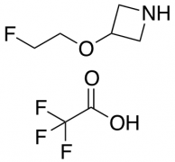 3-(2-fluoroethoxy)azetidine trifluoroacetic acid