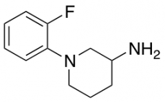 1-(2-fluorophenyl)piperidin-3-amine