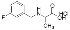 2-{[(3-fluorophenyl)methyl]amino}propanoic acid hydrochloride