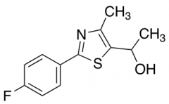 1-[2-(4-fluorophenyl)-4-methyl-1,3-thiazol-5-yl]ethan-1-ol