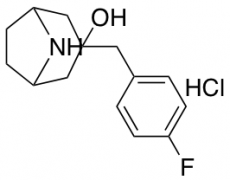 3-[(4-fluorophenyl)methyl]-8-azabicyclo[3.2.1]octan-3-ol hydrochloride