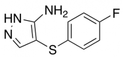 4-[(4-fluorophenyl)sulfanyl]-1H-pyrazol-3-amine