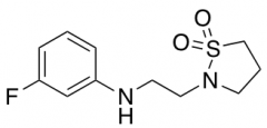 2-{2-[(3-fluorophenyl)amino]ethyl}-1,2-thiazolidine-1,1-dione