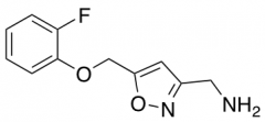 [5-(2-fluorophenoxymethyl)-1,2-oxazol-3-yl]methanamine