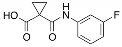 1-[(3-fluorophenyl)carbamoyl]cyclopropane-1-carboxylic acid