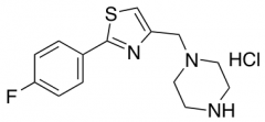 1-{[2-(4-fluorophenyl)-1,3-thiazol-4-yl]methyl}piperazine hydrochloride