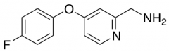 [4-(4-fluorophenoxy)pyridin-2-yl]methanamine