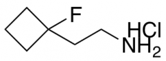 2-(1-fluorocyclobutyl)ethan-1-amine hydrochloride