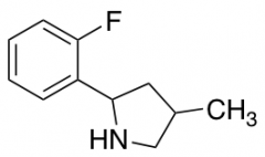 2-(2-fluorophenyl)-4-methylpyrrolidine