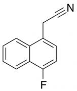 2-(4-fluoronaphthalen-1-yl)acetonitrile