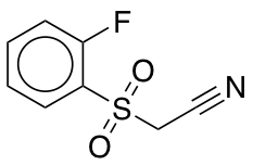 [(2-fluorophenyl)sulfonyl]acetonitrile