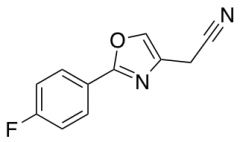 2-[2-(4-fluorophenyl)-1,3-oxazol-4-yl]acetonitrile
